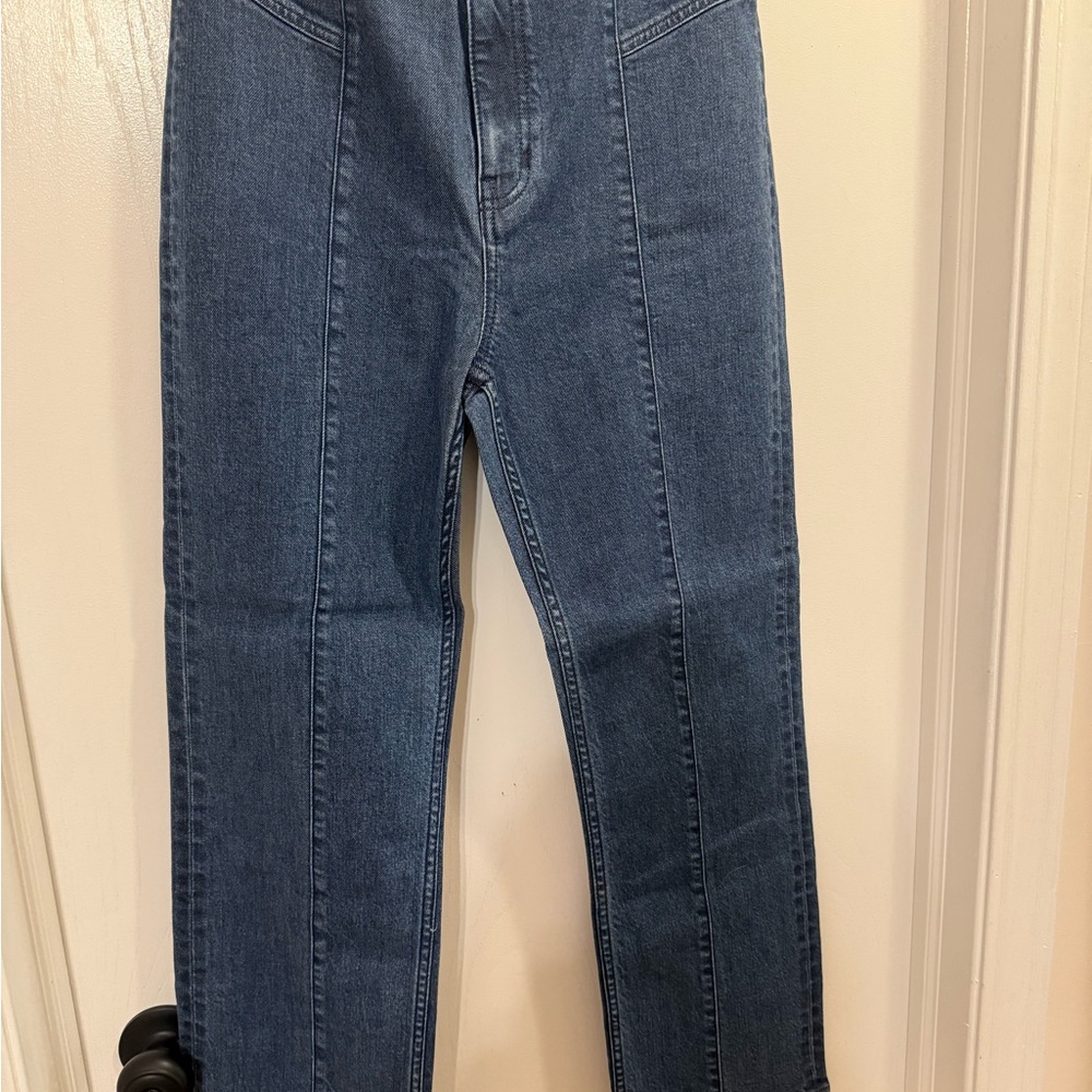 Madewell Women's Slim Demi-Boot in Deep Blue